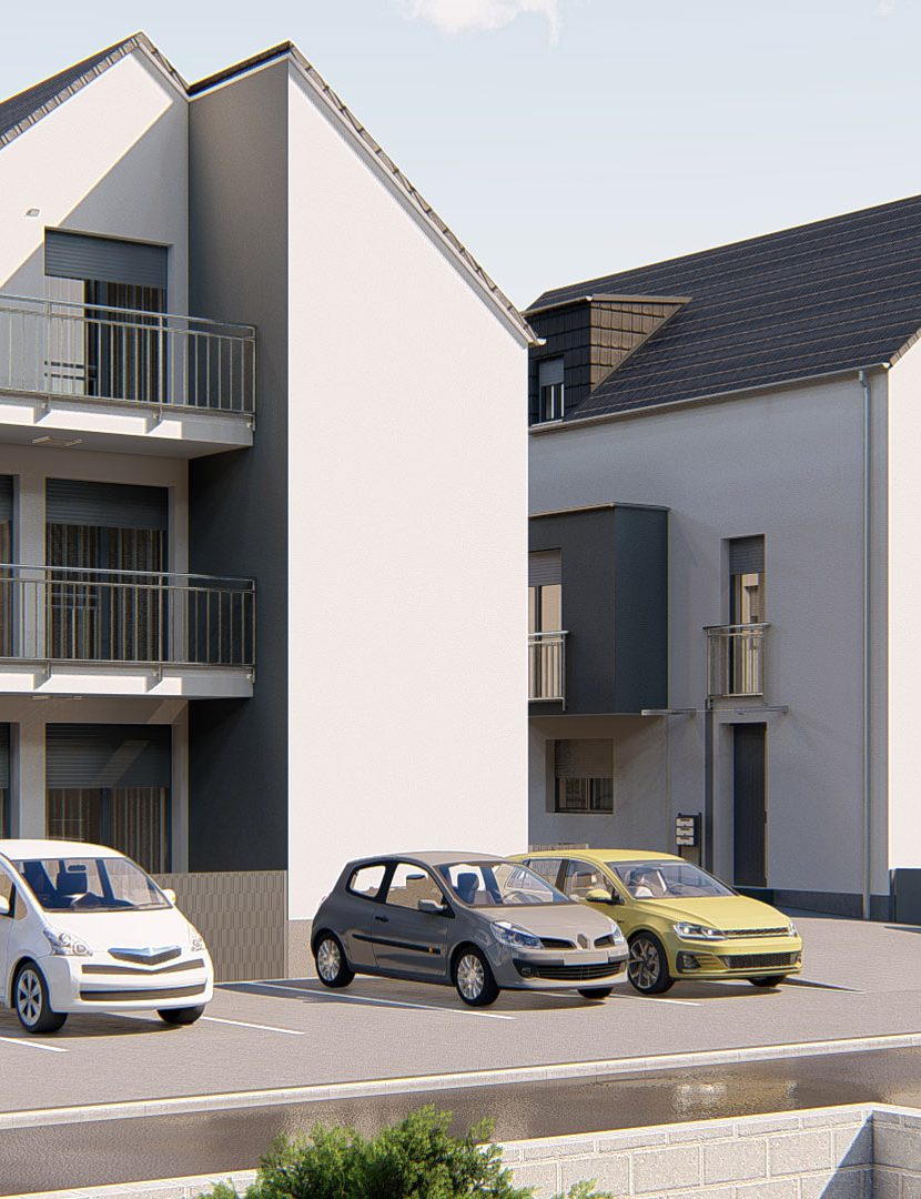 Zwei Wohnhäusern mit 6 WE - awmStudio Architekt