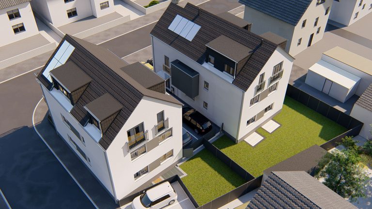 Zwei Wohnhäusern mit 6 WE - awmStudio Architekt