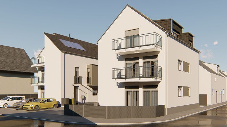 Zwei Wohnhäusern mit 6 WE - awmStudio Architekt