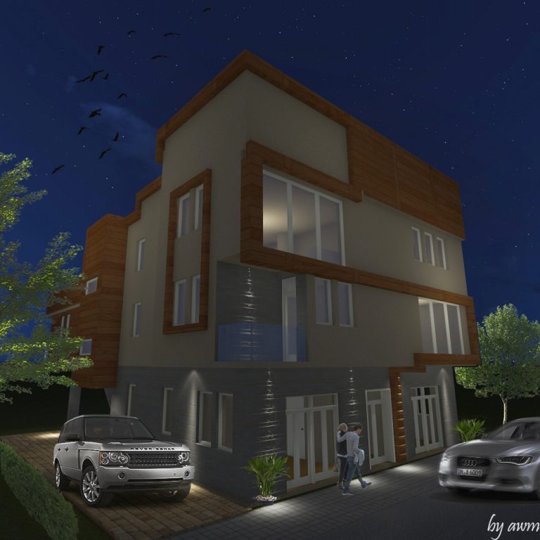 Arztpraxis mit einer Wohnung - awmStudio Architektur